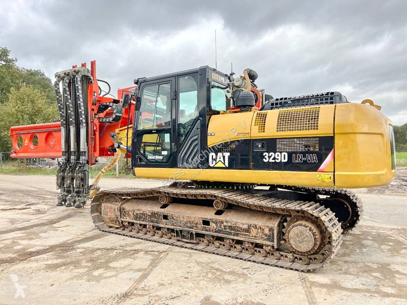 Escavatore Caterpillar 329D + Wimmer Jura Luna...