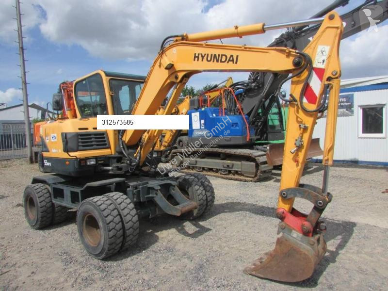 جرافة Hyundai Robex 55 W-9 Mobilbagger 31.000 EUR