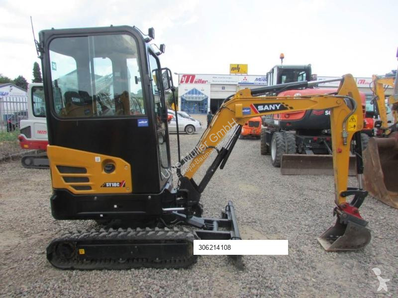 Excavator Sany SY 18 C Minibagger 18.000 EUR