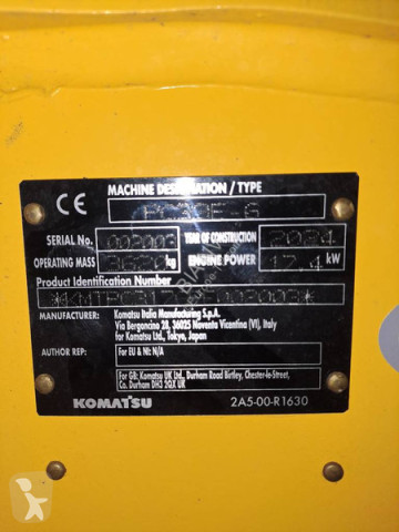 Минибагер Komatsu
