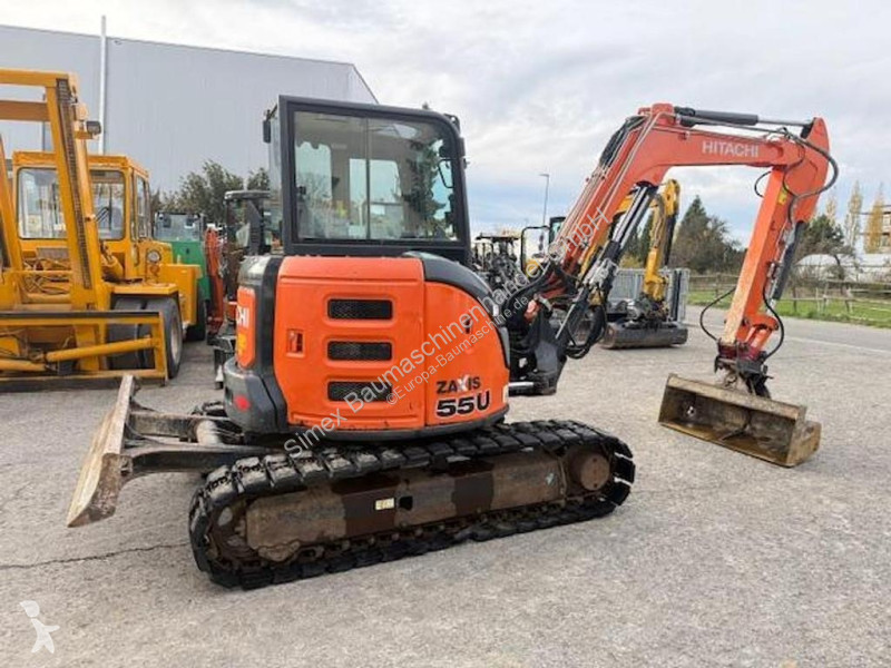 Mini excavator used Hitachi ZX 55 U-5A - Ad n°10924207