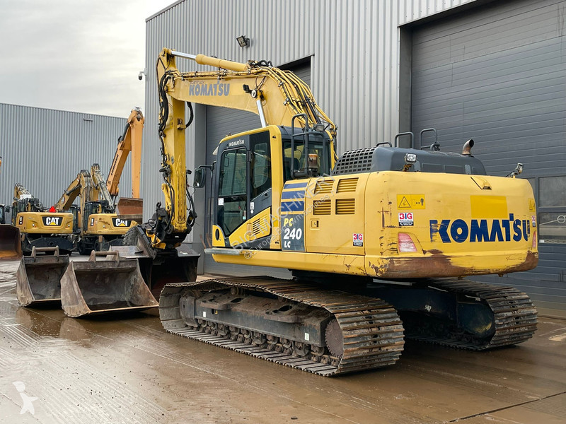 Skovl Komatsu Engcon and 3 x bucket