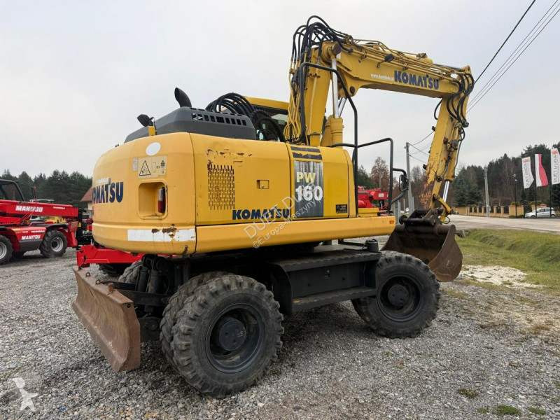 جرافة Komatsu PW160-7E0 Szybko Złącze Sprawna...