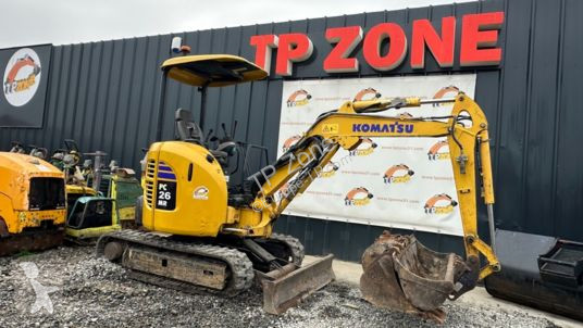 Rýpadlo Komatsu pc26mr-3 à 21 500 € ht