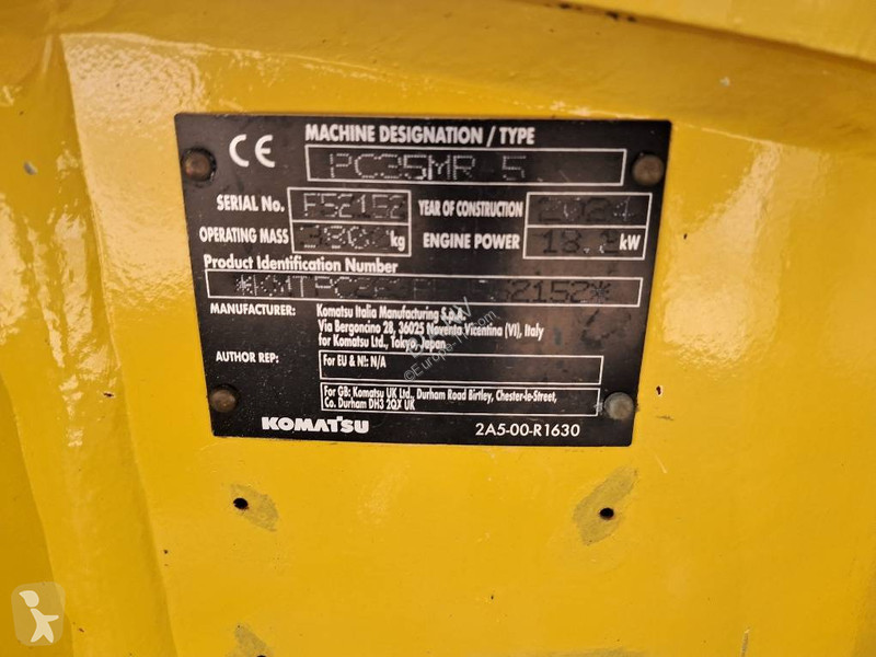 Skovl Komatsu MR-5