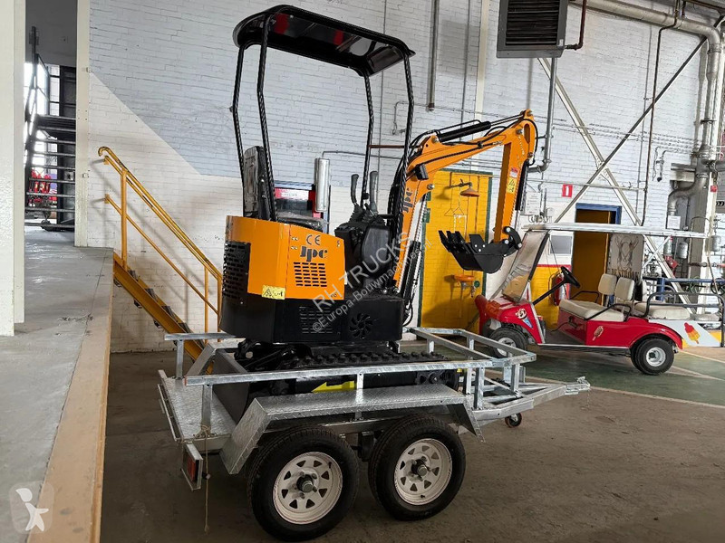 Rýpadlo JPC HT12 + TRAILER -BOTH NEW AND UNUSED!