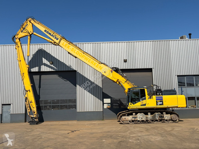 جرافة Komatsu PC490HRD10 - 28m Demolition Boom