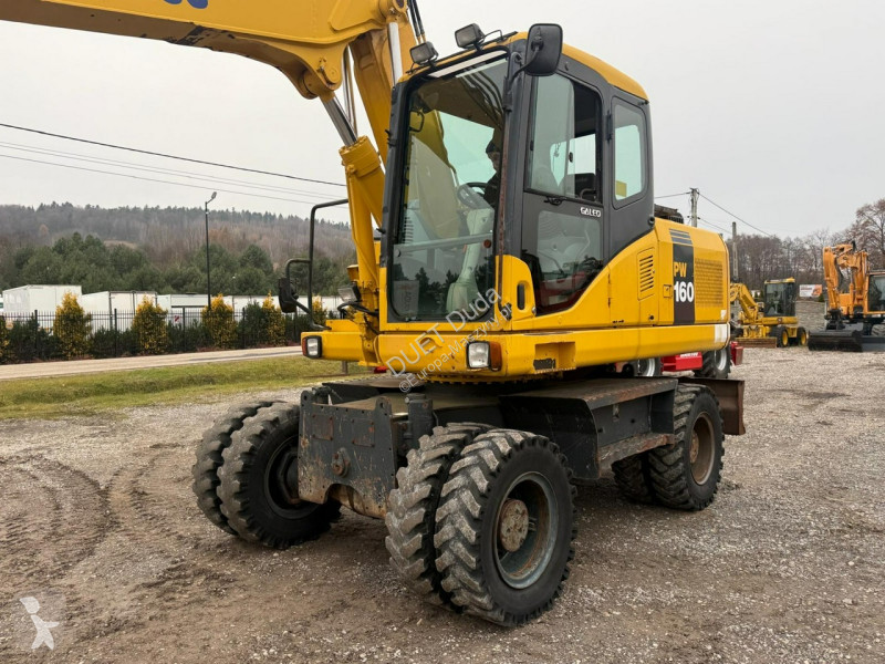 Excavator Komatsu PW160-7H Szybko Złącze...
