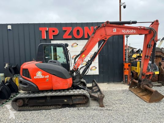Pelle Kubota kx080-4a à 37 500 € ht
