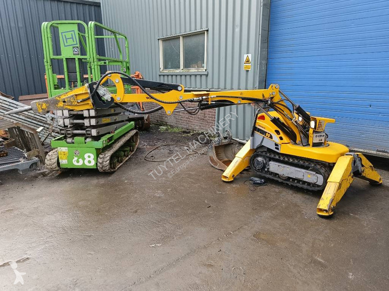 جرافة Brokk 90 husqvarna robot remote excavator...