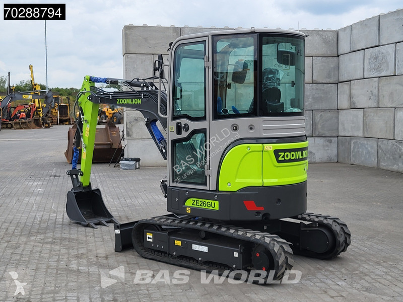 Rýpadlo Zoomlion ZE26 GU FACTORY WARRANTY – CE...