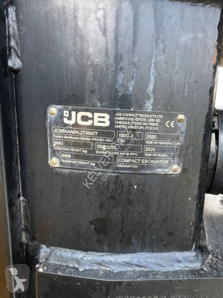 Lopatový nakládač JCB 100C-2 * next gen * A/C *...