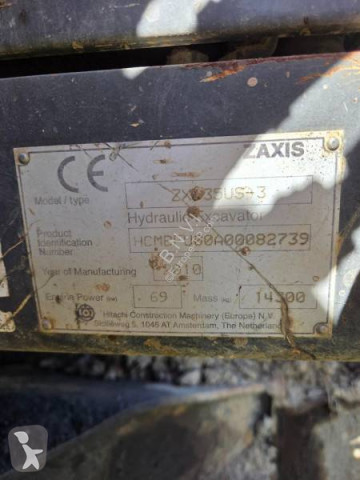 Hitachi ZX135US-3