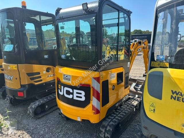جرافة JCB 19 C-1 Minibagger neuwertig netto...
