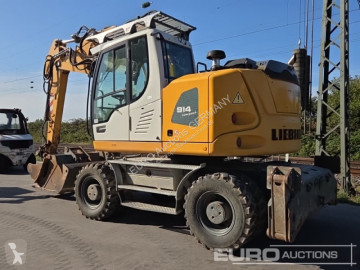 Kolová lopata Liebherr