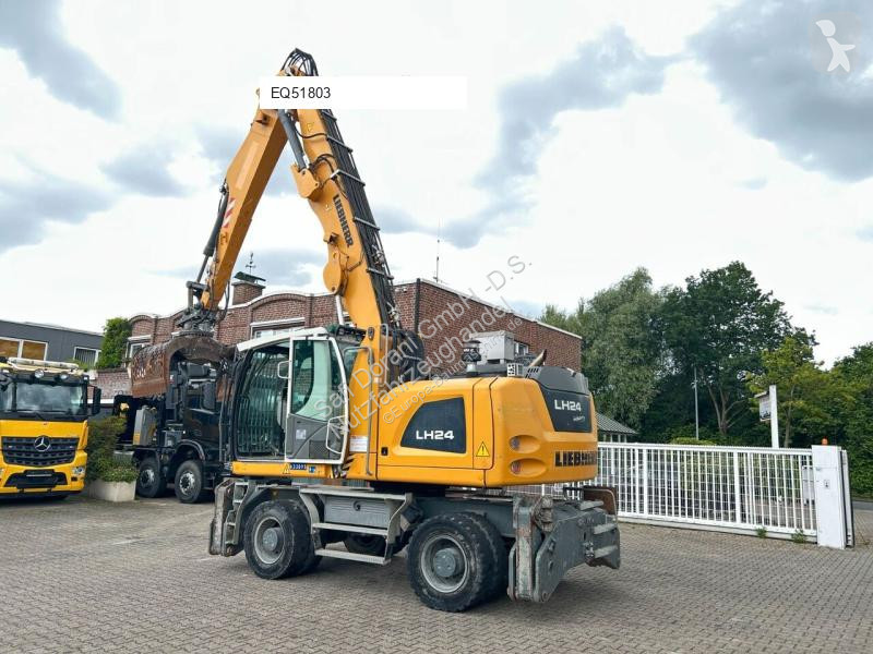 جرافة Liebherr LH 24 Litronic mit Abbruch- /...