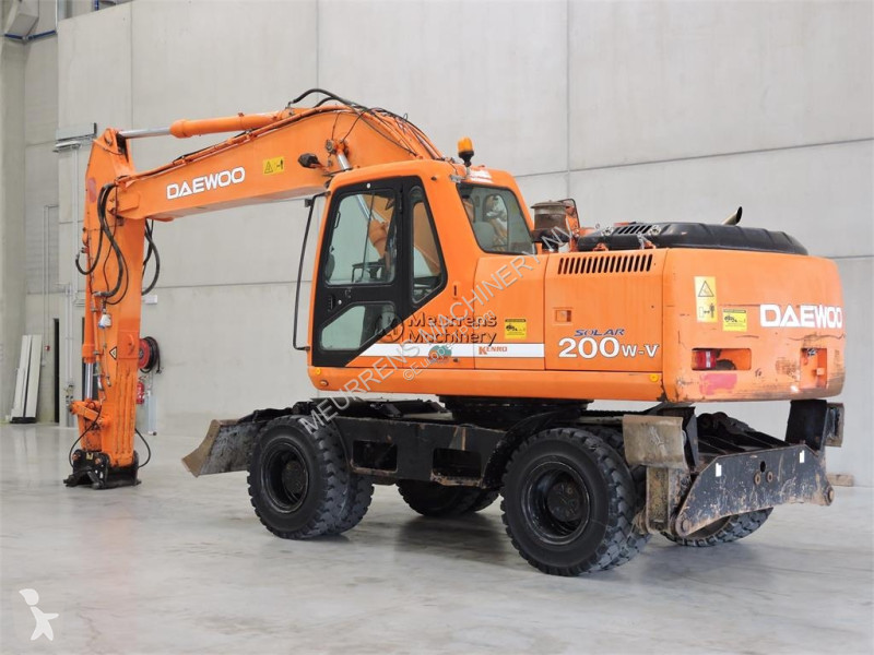Graafmachine Daewoo S200W Belgium machine