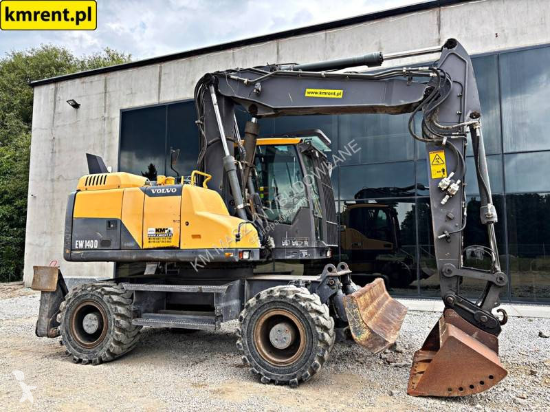 Excavadora VaiaCar EW140D KOPARKA KOŁOWA 2015R...