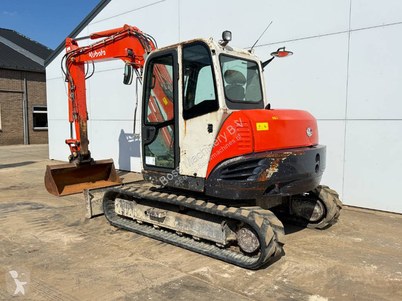 Graafmachine Kubota - Quick Coupler / Hammer Lines