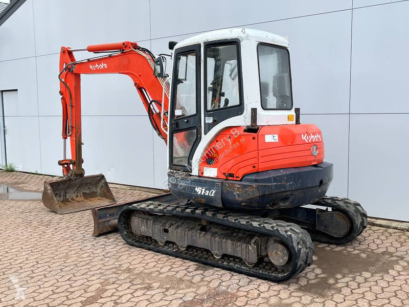 Graafmachine Kubota a - Blade / Hammer Lines