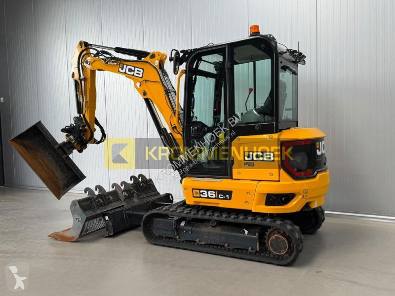 جرافة JCB 36C-1 Engcon Tilt Rotator