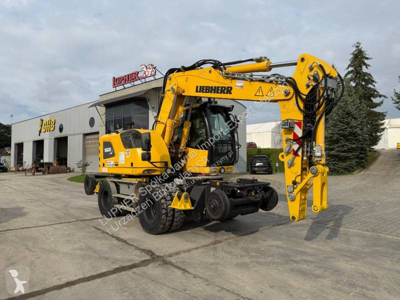 Kotrógép Liebherr A922 Rail Litronic