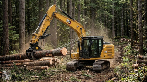 Excavator pe şenile Caterpillar noua