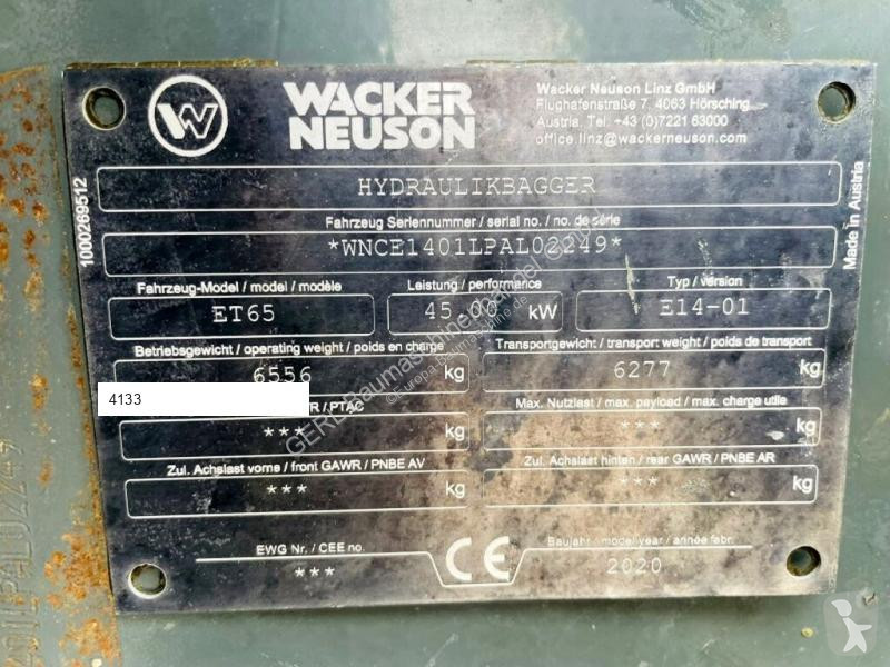 Skovel Neuson ET65