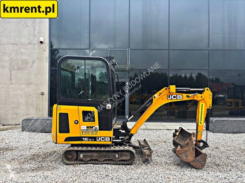 Skovel JCB 16 C-1 T3 MINI-KOPARKA 2022R MTH: 1274