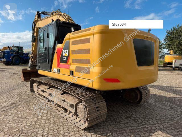 Pelle Caterpillar 320, Schnellwechsler,...