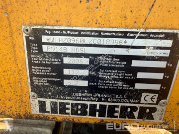 Pásová lopata Liebherr
