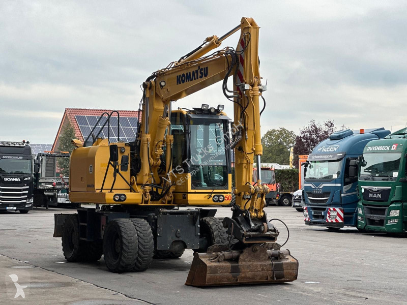 Багер Komatsu PW148-10 Mobilbagger 90kW 4x4...