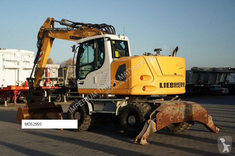 جرافة Liebherr A 914 COMPACT / KOPARKA KOŁOWA /...