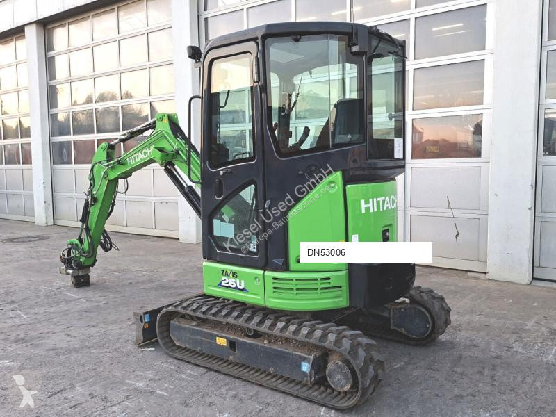 Escavadora Hitachi ZX26U-6 MTC