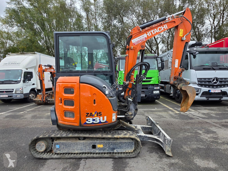 Graafmachine Hitachi zx33u-6 hrv