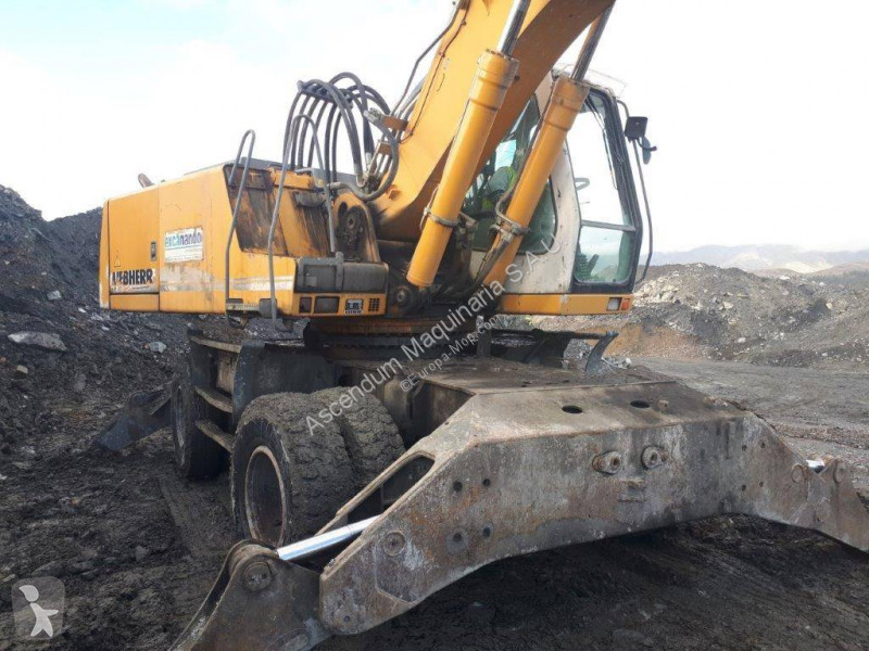 Excavadora De Ruedas Liebherr A 934 B Usada - N°3593725