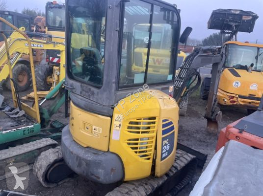 Escavadora Komatsu pc26mr-3