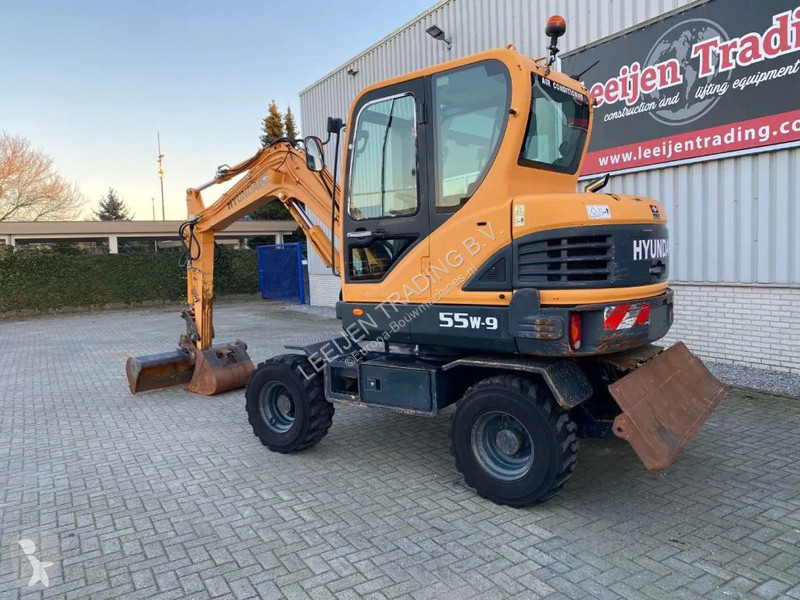 Excavator Hyundai Robex 55W-9 wheeled...