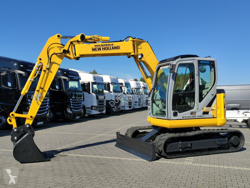 Escavadora New Holland E90B -2 Gąsienicowa 10ton
