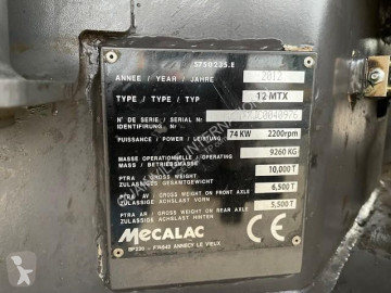جرافة على عجلات Mecalac