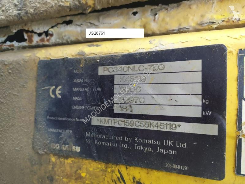 Rýpadlo Komatsu PC340NLC-7EO