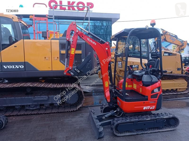 Excavator Kubota U17-3 /Tylko Sprzedaż