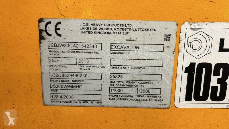 Grua JCB