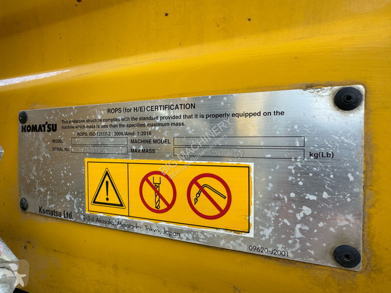 Graafmachine Komatsu -11
