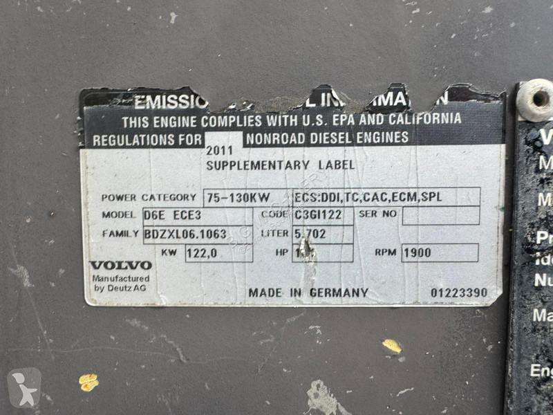 Excavadora Volvo