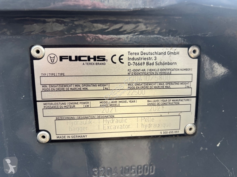 Rýpadlo Fuchs MHL 320 F - MHL320 -