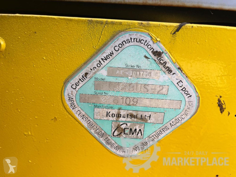 Екскаватор Komatsu 138US2