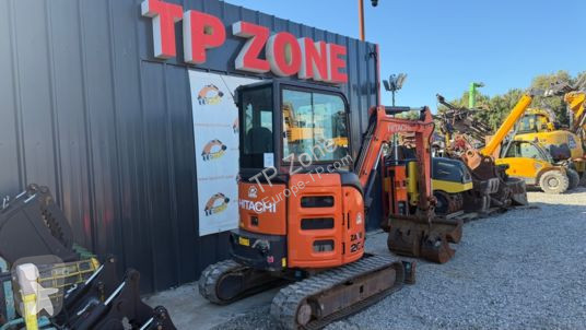 Rýpadlo Hitachi zx26u-5a cr cabine à 22 500 € ht