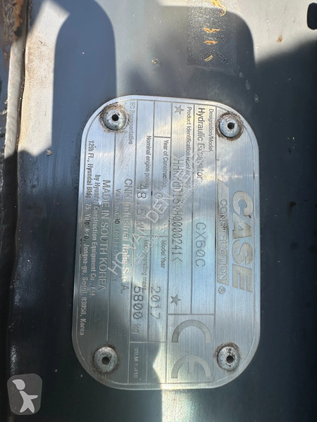 Rýpadlo Case CX60C