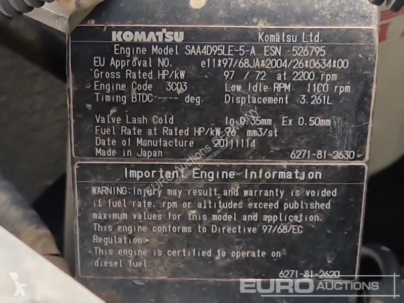 Экскаватор Komatsu PC118MR3